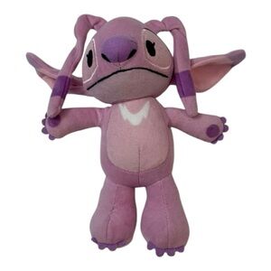 Disney Lilo and Stitch Angel Nuimo Poseable Plush Magnetic Pink Purple 6”